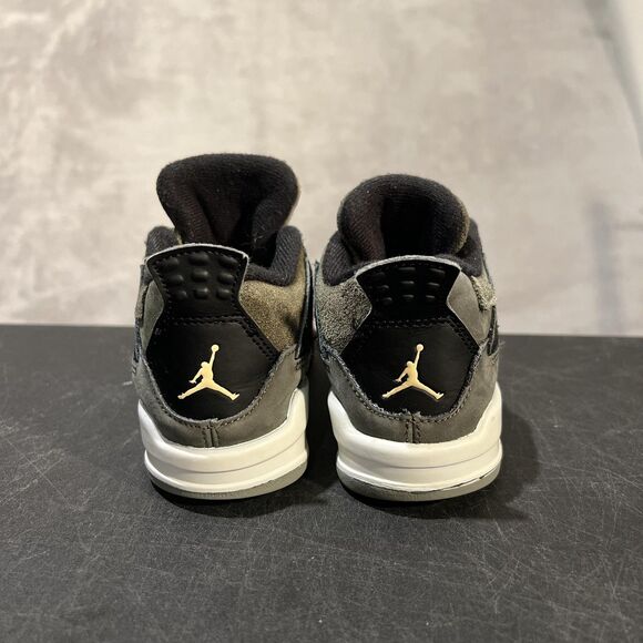 Jordan 4 Retro Craft Shoes Youth Size 9C FB9937-200 Kids Sneakers - Picture 5 of 10